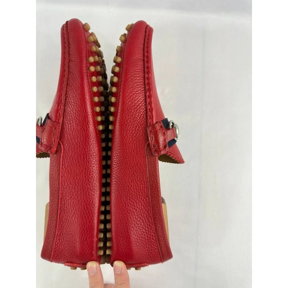 Gucci red leather